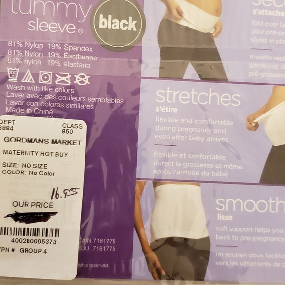 Motherhood Maternity Bra/ The Tummy Sleeve NWT - Picture 4 of 5
